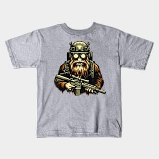 Tactical Bigfoot Kids T-Shirt